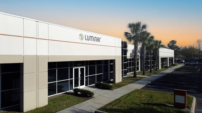 Luminar's headquarters building in Orlando, Florida. 