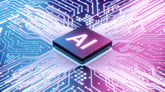 AI chip on a motherboard