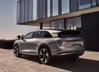 Lucid Gravity rear quarter view