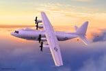 Artist's conception of a planned Northrop Grumman E-130J IS NOC