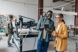 people in a factory