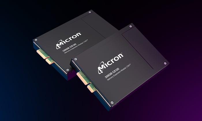 Micron memory chips.