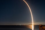 Rocket Arc in the Sky
