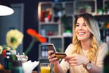 Person with a credit card