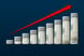 Dividend growth hundred dollar bills arrow up