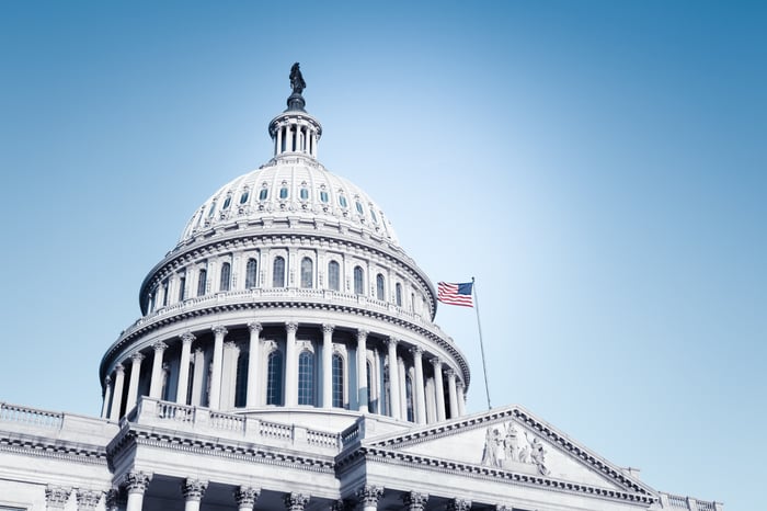 United States capitol. 