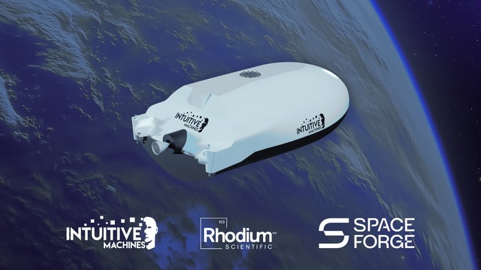 Artist's conception of a Zephyr Earth Reentry Vehicle.