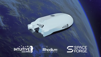 Artist's conception of a Zephyr Earth Reentry Vehicle. IS LUNR