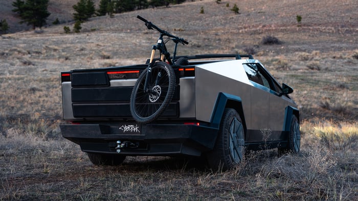 Tesla's Cybertruck.