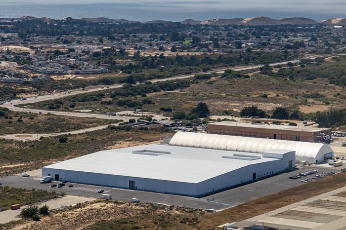 Joby Aviation's manufacturing plant. 