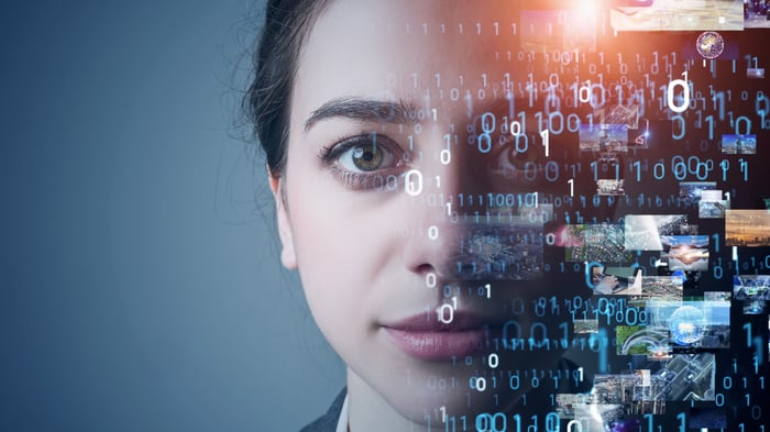 Person's thoughts converted into digital information.