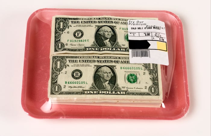 Wrapped dollars