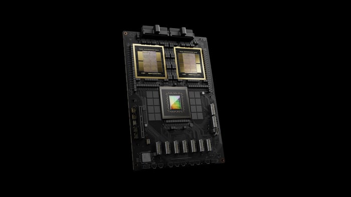NVIDIA GB200 Grace Blackwell Superchip.