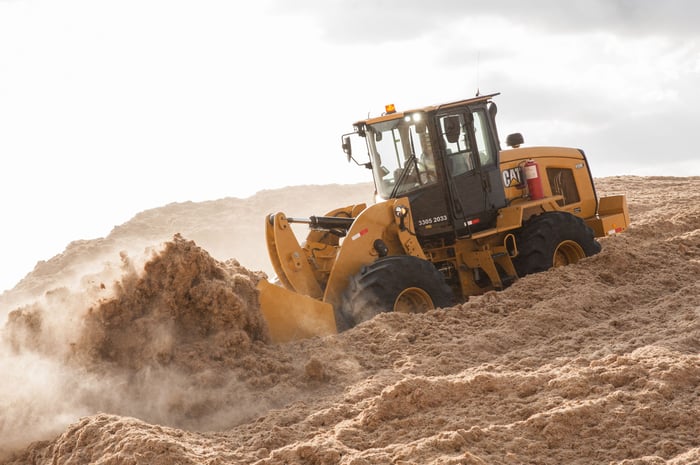 CAT 938K small wheel loader.
