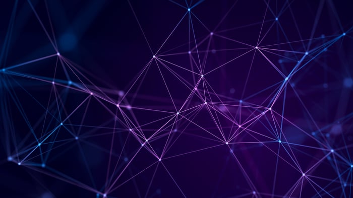 Digital technology constellation.
