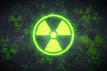 green nuclear symbol