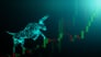 abstract bull climbing stocks