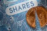 Stock Split US Dollar Coin Certificate Forward Reverse Getty