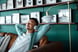 listening-to-music-headphones-in-green-room