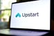 Upstart logo on laptop