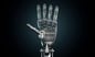 tesla bot hand closeup artificial intelligence ai