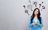woman question marks