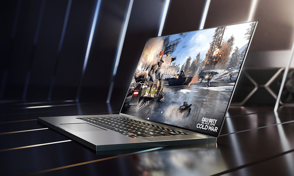 Laptop with Nvidia graphics.