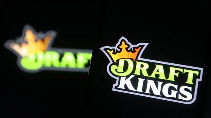 Two different DraftKings logos.