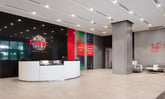 taiwan semiconductor tsmc office with tsmc logo on wall_tsmc