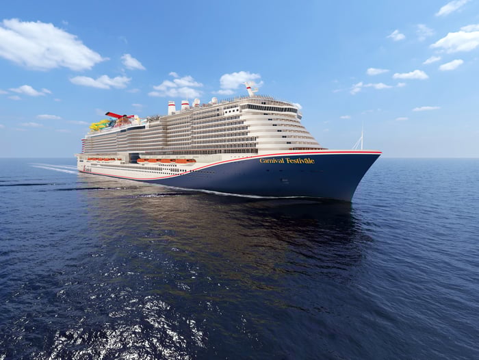 A rendering of the new Carnival Festivale.