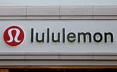 Lululemon logo on building