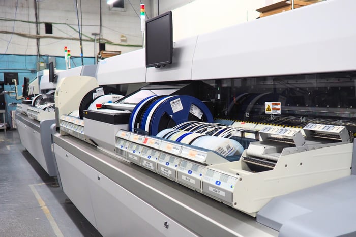 Airplane components.