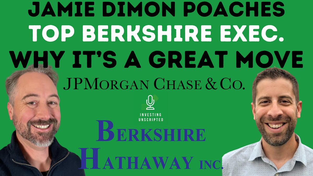 Enough About Berkshire: Is Jamie Dimon Grabbing Todd Combs a Coup for JPMorgan Chase?