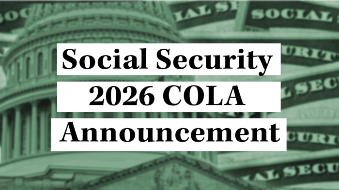 2026 Social Security COLA announcement.