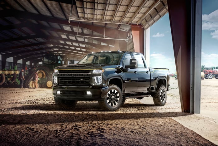 General Motors' Chevrolet Silverado.