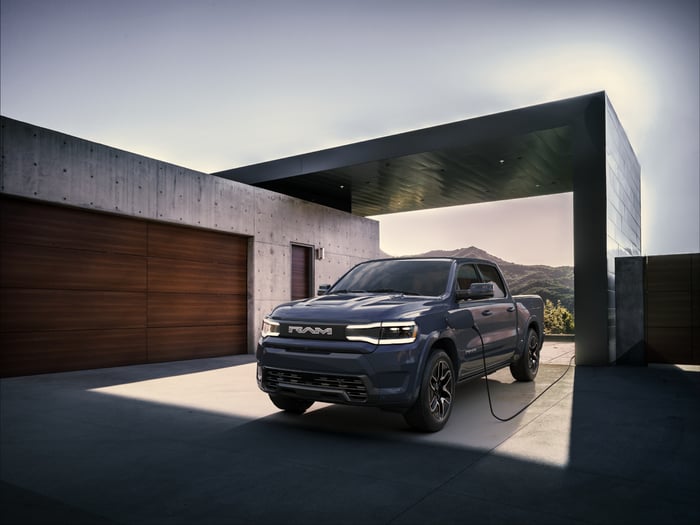 Stellantis Ram truck.