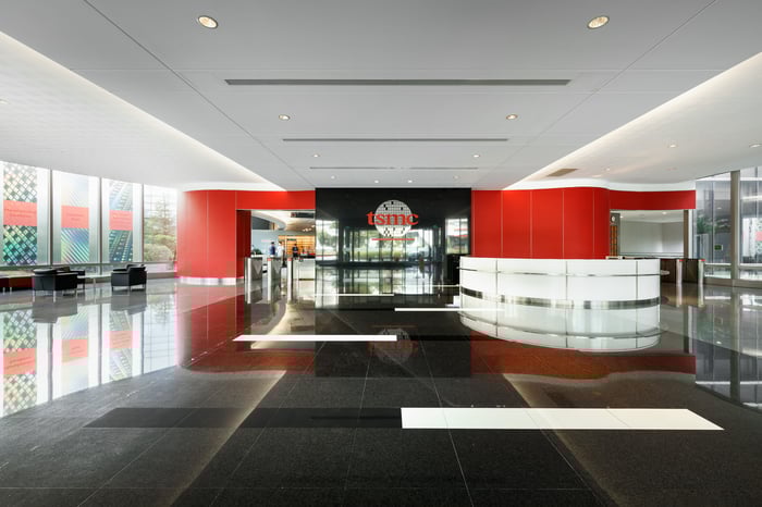 Taiwan Semiconductor offices.