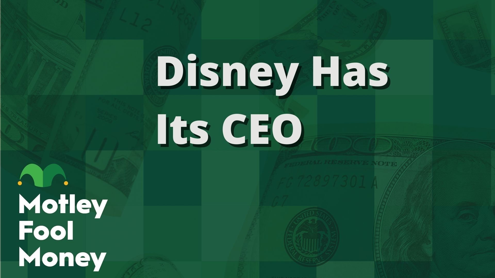 Disney Has Its CEO
