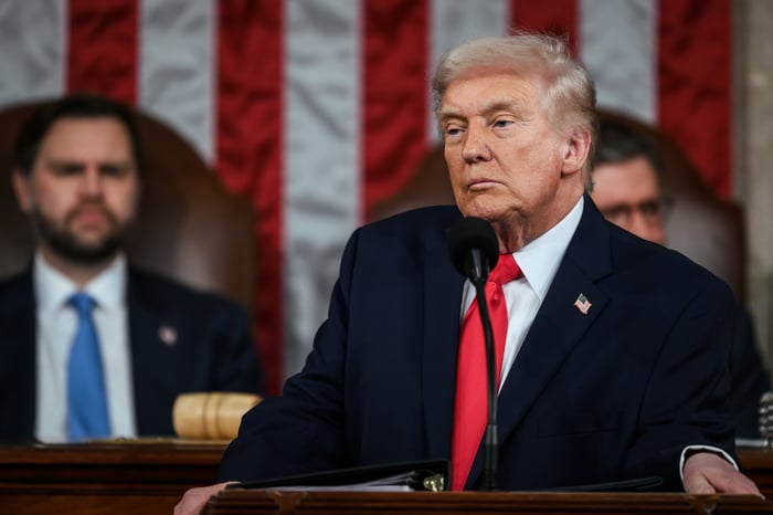 President Donald J. Trump delivers his State of the Union address.