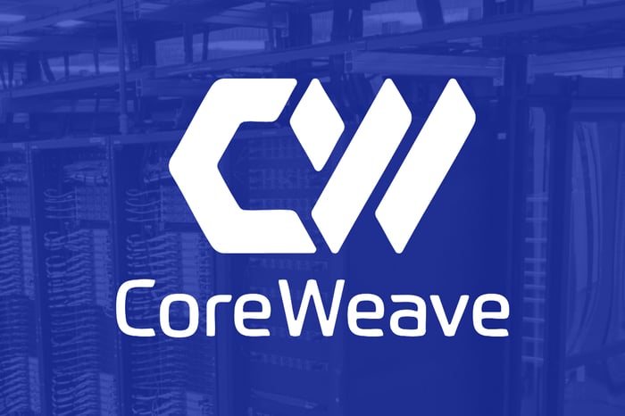 CoreWeave graphic.