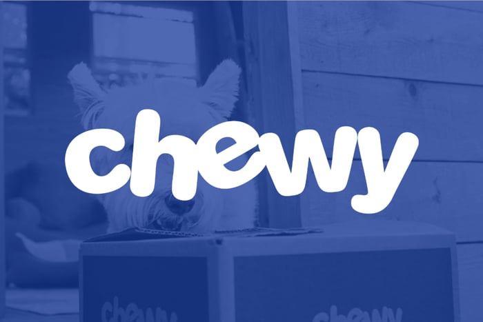 Chewy logo.