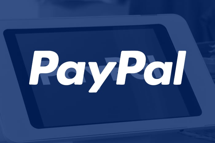 PayPal logo on company image.
