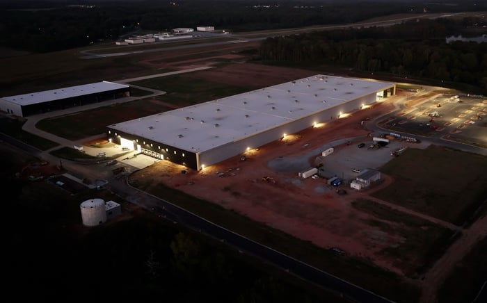 Archer's eVTOL factory in Georgia.  
