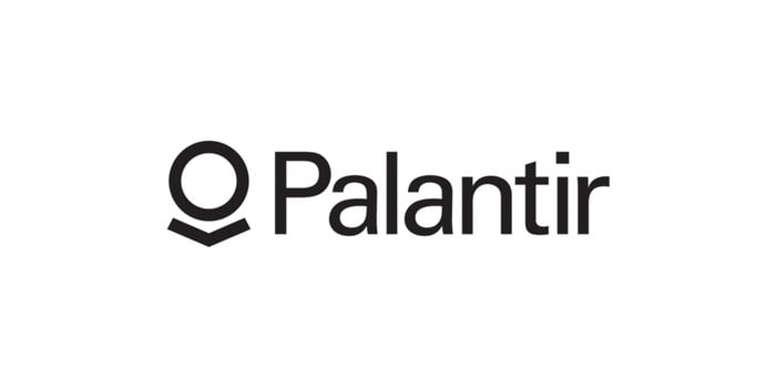 Palantir's logo. 