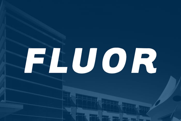 Fluor corporate logo.