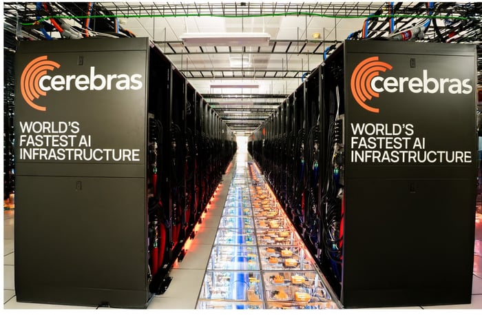 Cerebras supercomputers in a data center.