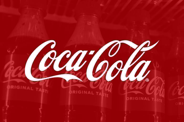 The Coca-Cola logo.