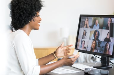 Zoom Conference Call Remote Work Laptop Employee Getty