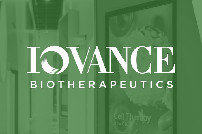 Iovance Biotherapeutics logo.