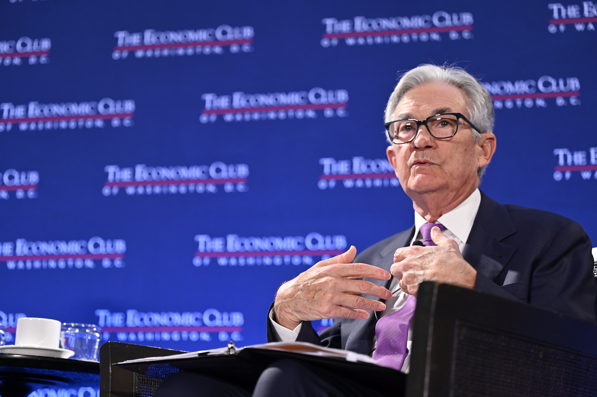 Jerome Powell Fed Chair FOMC Economic Club Washington DC Fed Reserve